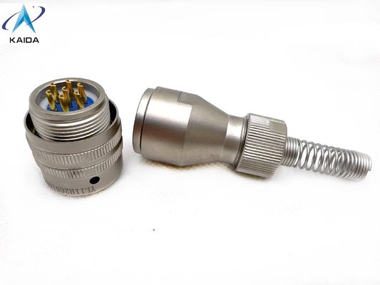 Connettore elettrico circolare di tipo di contatto per saldatura di grado industriale per collegamenti stabili e connessioni.