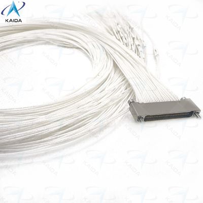 500 cicli di accoppiamento Materiale di alluminio in guscio metallico per prodotti di alta e lunga durata,con filo di 600 mm.R70-222-051-261-JC(L600)