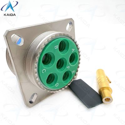 7A Classificazione di corrente MIL-DTL-38999 Serie III Collegamento a filo tipo connettore per ambienti industriali difficili.D38999 /20FH06PN,serie TV,8D serie,Twinax contatti,Nicele elettroless