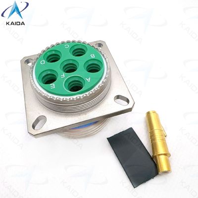 7A Classificazione di corrente MIL-DTL-38999 Serie III Collegamento a filo tipo connettore per ambienti industriali difficili.D38999 /20FH06PN,serie TV,8D serie,Twinax contatti,Nicele elettroless