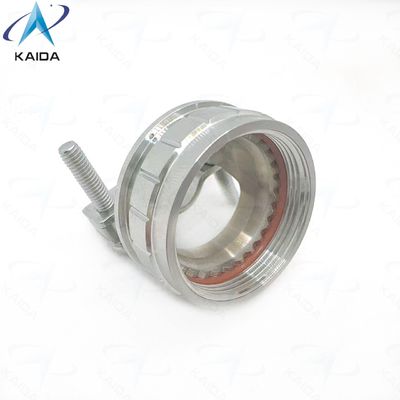 Cappella posteriore passivata in acciaio inossidabile conforme alla normativa RoHS Sì per applicazioni professionali B2B.Grado marino.Clampada di sollievo da sollecitazioni.M85049/38-25MS