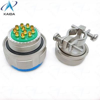 Serie MIL-DTL-38999 Ⅲ 11 Contatti Tipo di Contatto a Saldare per Condizioni Estreme e Ambienti Esigenti. D38999/26FF11PN-H +M85049/38-19N.8D5&TV06 Serie. Nichel Chimico.