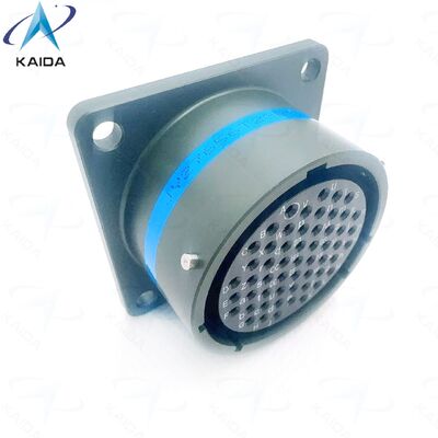 Connettore circolare MIL DTL 38999 Serie Ⅰ con finitura del guscio in cadmio verde oliva, con contatti a crimpare per prestazioni. MS27656T23B55SN