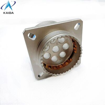 Contatti RF MIL-DTL-38999 connettori personalizzati.Consettore con 8 pin.J599-Z-21-8-JC400