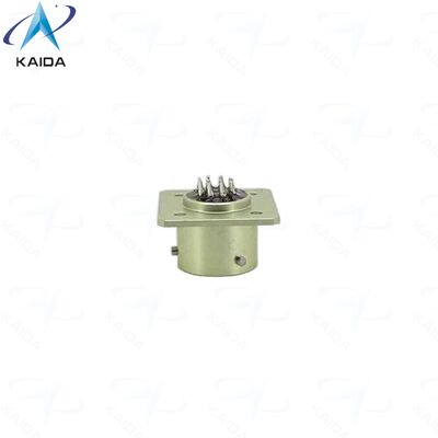 OHS Series Bayonet Ultra-Small Connectors .OHS-BC-1-10 14-B1-1-B.онц-бс-1-10_14-В1-1В.Aluminum alloy surface anodized treatment.10 Pins Receptacle.
