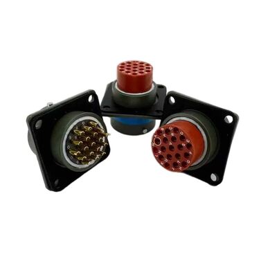 Connettore maschio affidabile con caratteristiche premium di connettori aerospaziali, connettore elettrico Ms3112e14-19s