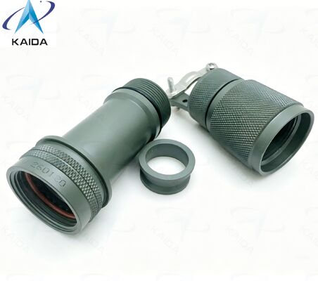 Guscio 17 Guscio posteriore. Placcatura in cadmio verde oliva, passacavo ambientale dritto EMI/RFI. AS85049/10 e MS3437A