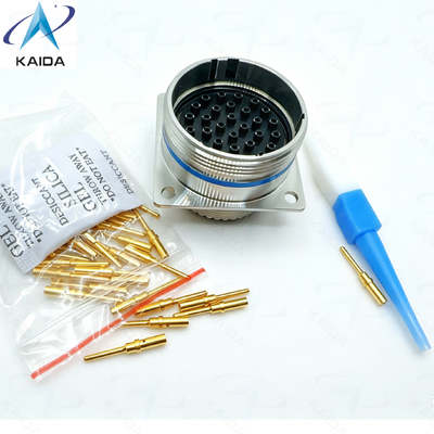 SS Connector Shell Circular Electrical Connector Operating Temperature Minus 55 Celsius To Plus 175 Celsius Durable And For Industrial