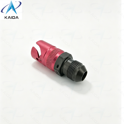 Connettori fluidi in alluminio anodizzato duro, numero di parte KK05-T-R-A03, a baionetta rotante push-pull, alternativa per TSA-5T03RALJM, connettore per liquidi Jonhon.