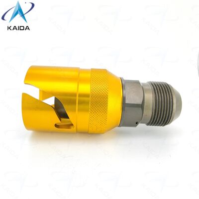 Connettori fluidi a baionetta serie KK in lega di alluminio anodizzato duro. Alternativa KK12-T-R-A03 per Jonhon TSA-12T02RALJM. Connettore per raffreddamento a liquido